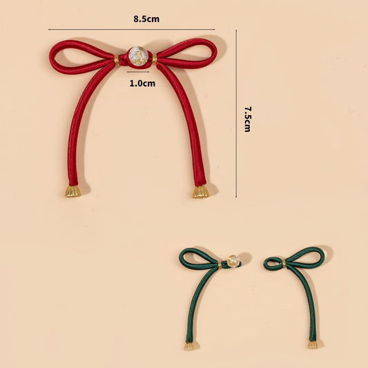 Satin Fabric Chinese Bowknot Buttons for Cheongsam 5pcs