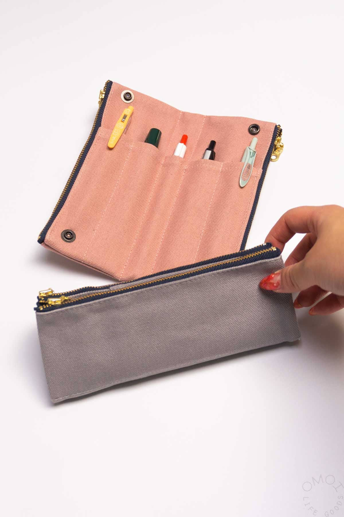 LUDDITE Bendy Pen Case Kurashiki Canvas - TTpen