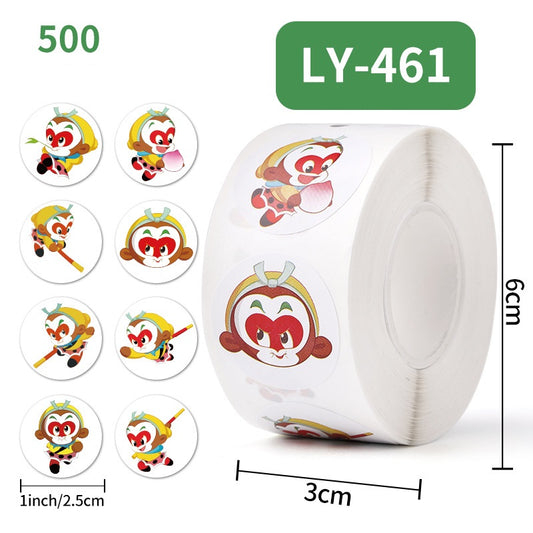 Sun Wukong The Monkey King Animal Stickers 1500PCS