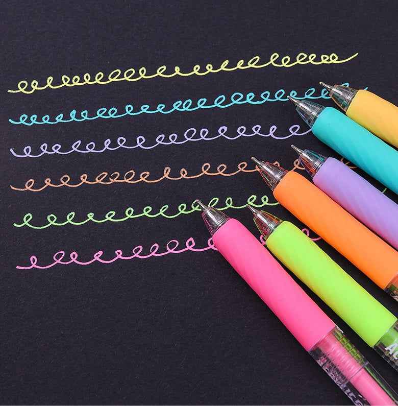 72 Stylos Gel Couleur – Set De Coloriage – Bleu, Multicolore – Neuf