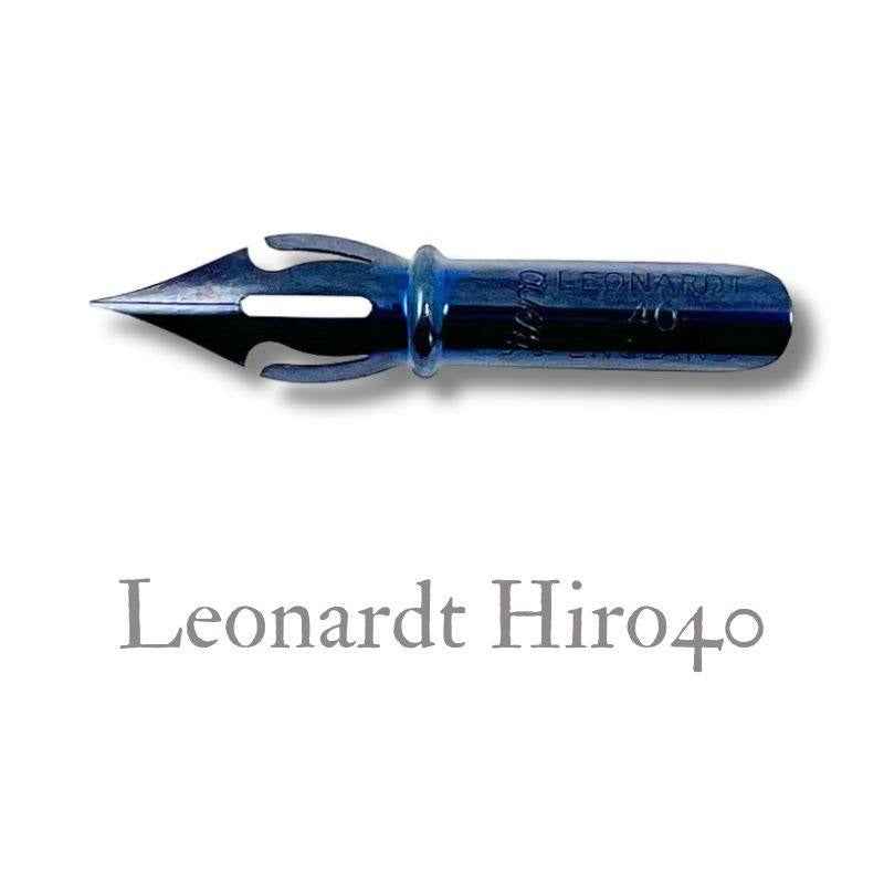 Leonardt Calligraphy Hiro 40 "Blue Pumpkin" Nib - 5 Pack