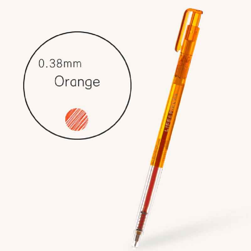 Livework Clear Life & Pieces 0.38mm Slim Color Gel Pen 3 Pack