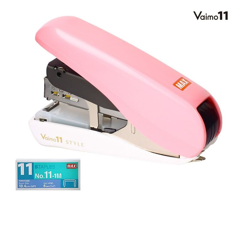 Max Vaimo 11 Style Stapler - Blue/Pink/Milk Tea - TTpen