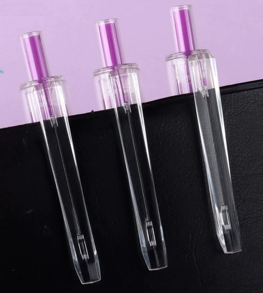 M&G Deep Purple Gel Ink Pens - 0.5mm for Journaling Planners (12-Pack)