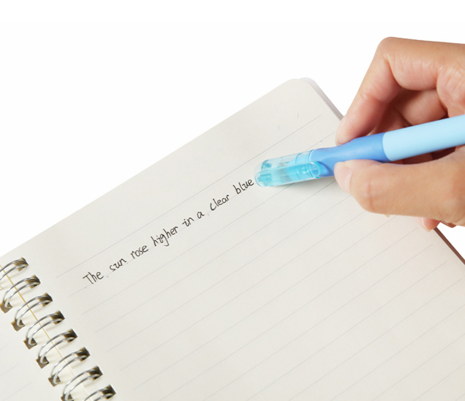 M&G Erasable Gel Pen – 0.5mm Needle – Blue/Black Ink – 12-Pack