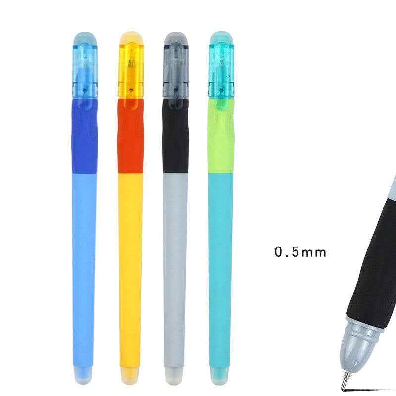 M&G Erasable Gel Pen – 0.5mm Needle – Blue/Black Ink – 12-Pack