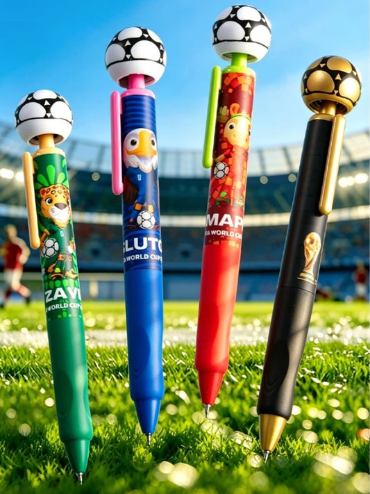 M&G FIFA World Cup 2026 Limited Edition Rotating Gel Pen 4-Pack