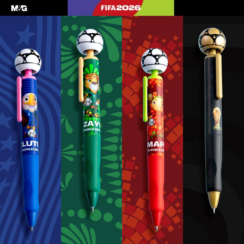 M&G FIFA World Cup 2026 Limited Edition Gel Pen Set | 4-Pack 0.5mm ...