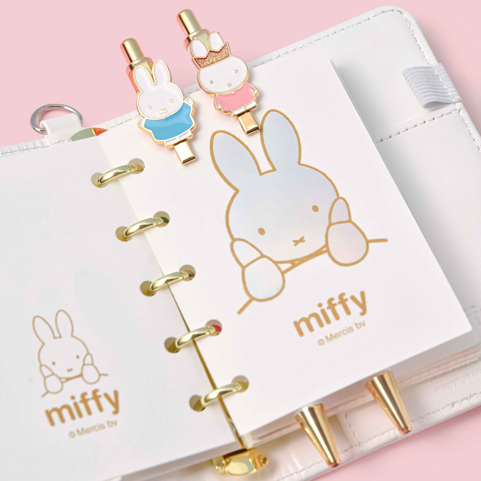 M&G Miffy M5 Mini Binder Notebook 60 Sheets