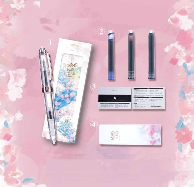 M&G Sakura Series Fountain Pen Set