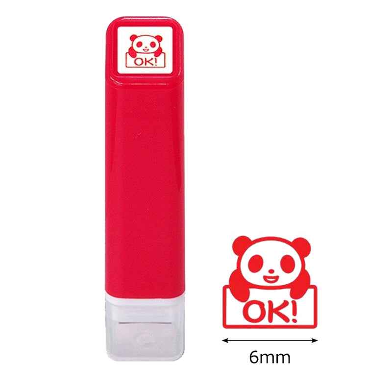 KODOMO NO KAO Japanese Cute MINI Self Inking Stamps 4 Pack