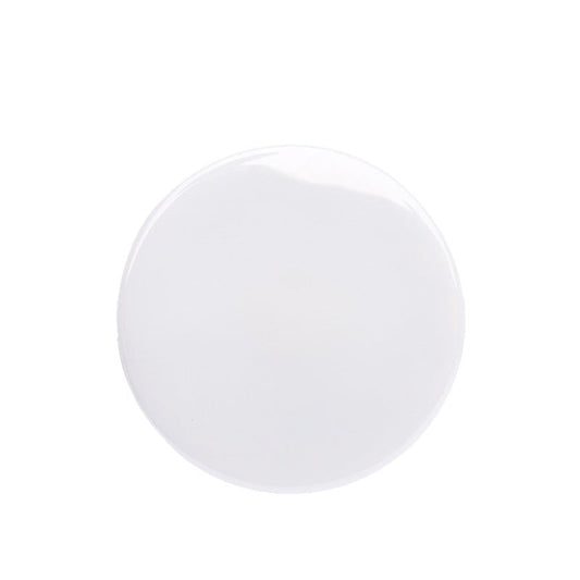 15-25mm Black White Flat Ceramic Buttons with Shank for Suits Coats 6pcs