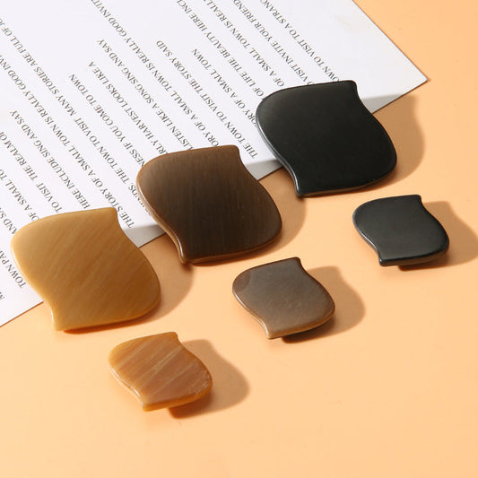 20/25/28/34mm Black, Khaki Brown Irregular Resin Buttons with Shanks 20pcs