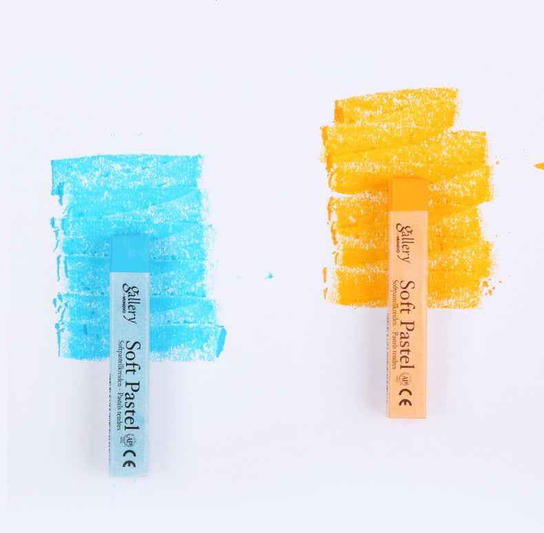 Mungyo Non Toxic Mungyo Soft Pastel Set of 24 Assorted Colors Square Mungyo Non Toxic Mungyo Soft Pastel Set of 24 Assorted Colors Square