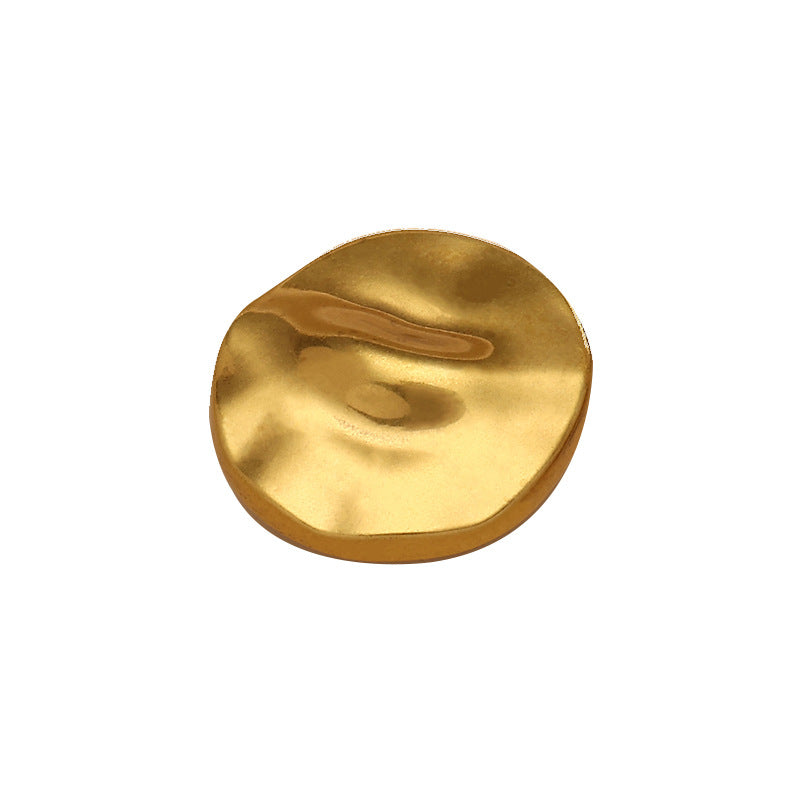 Unique Gold Silver Metallic Shank Sewing Buttons 10pcs Antique Gold