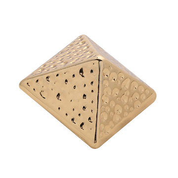 Pyramid Rhombus Sharp-Angled Metal Shank Button 5pcs