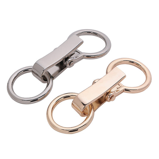 Chinese Clothing Metal Belt Lock Decorative Adjustable Buckle 2pcs