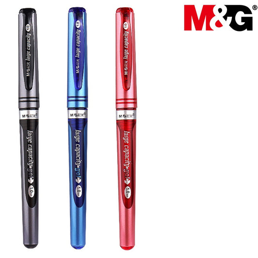 M&G Large Capacity Gel Pens - 1.0mm Bullet Tip -12 Pack