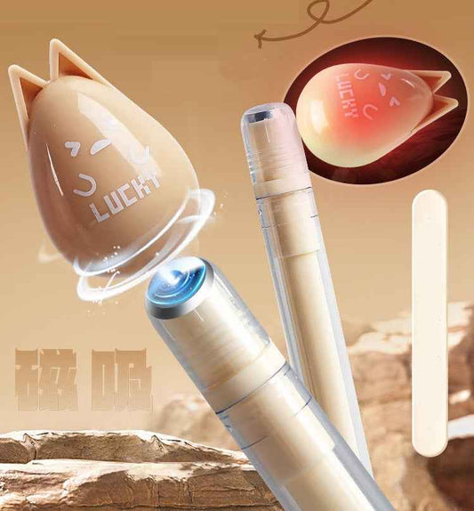 Magnetic Levitating Suspension Gel Pen with LED Lights 3 Pack