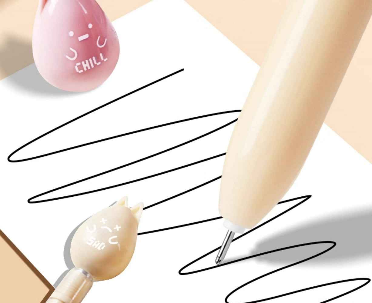 Magnetic Levitating Suspension Gel Pen with LED Lights 3 Pack