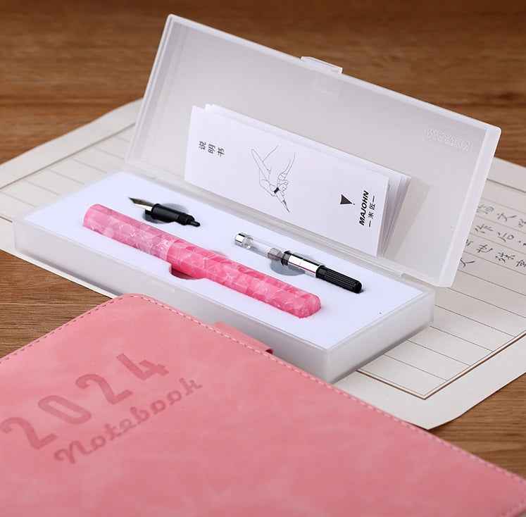 Majohn N6 2in1 Convertible Fountain Pen (EF Nib + Glass Nib)