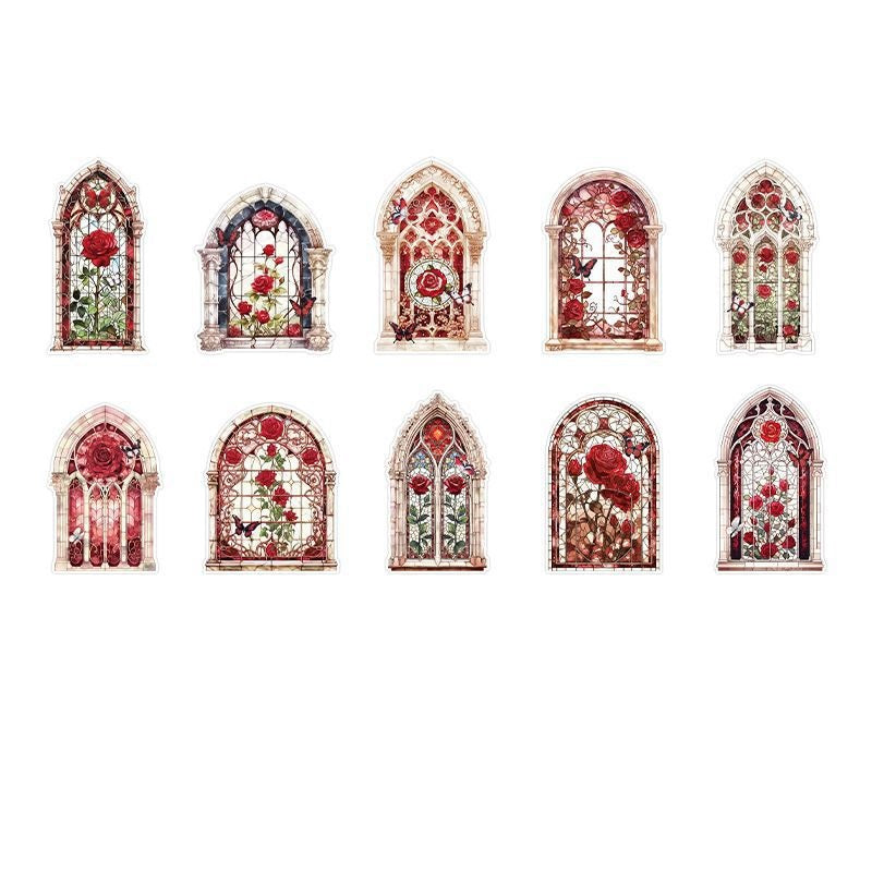 60PCS Manor Mysteries PET Sticker Set