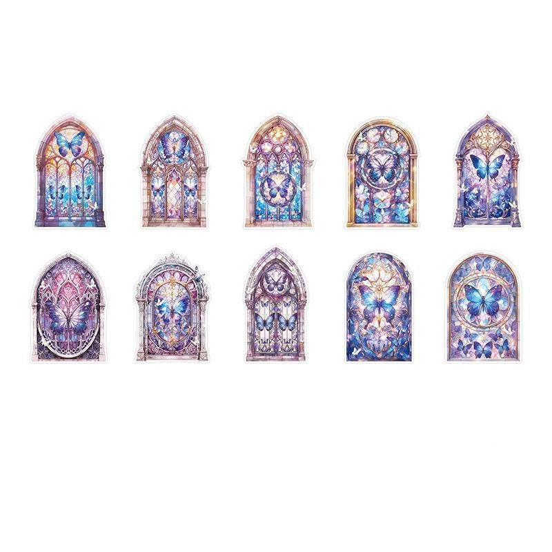 60PCS Manor Mysteries PET Sticker Set