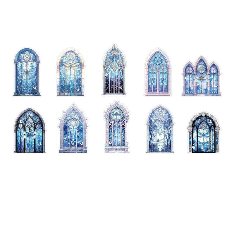 60PCS Manor Mysteries PET Sticker Set