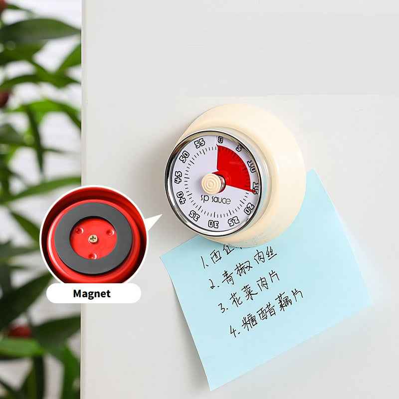 SP SAUCE Metal Mechanical Timer 60-Minute – Magnetic