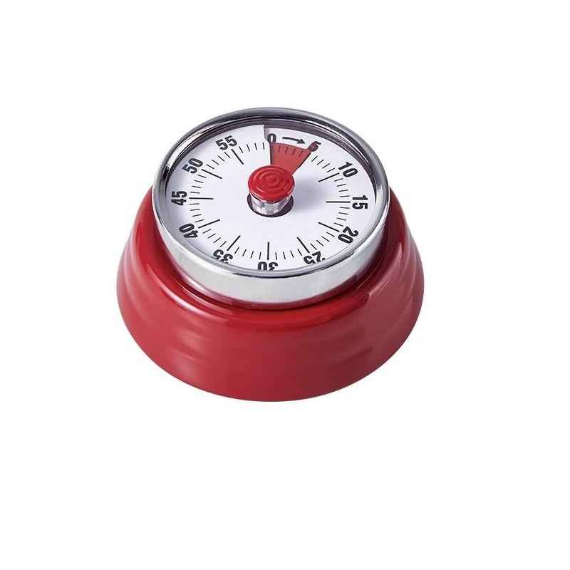 SP SAUCE Metal Mechanical Timer 60-Minute – Magnetic Red