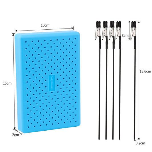 Model Painting Clips with Stand 5-Pack | Gunpla Tools Blue