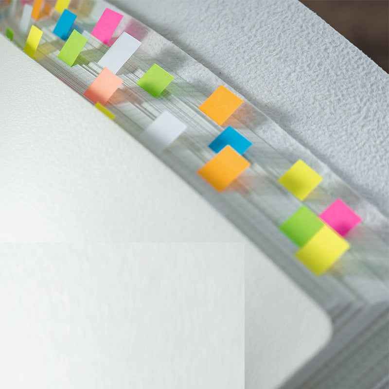 Sticky Note 40s 42 Podložky 40x10mm Mini Lepicí Poznámkové Vlajky Záložky Stránkové Zn