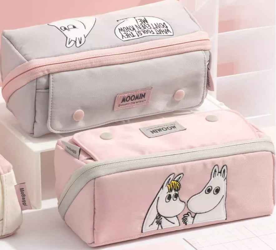 M&G × Moomin Pencil Case Stationery Bag