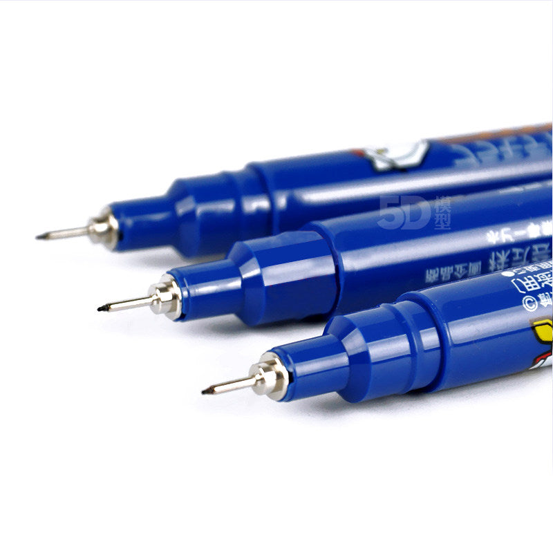 Mr. Hobby Gundam Panel Line Marker Pen – 3-Color Set