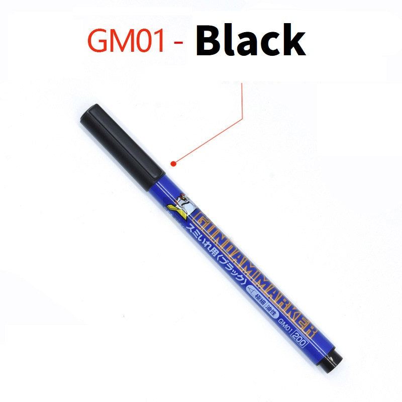 Mr. Hobby Gundam Panel Line Marker Pen – 3-Color Set