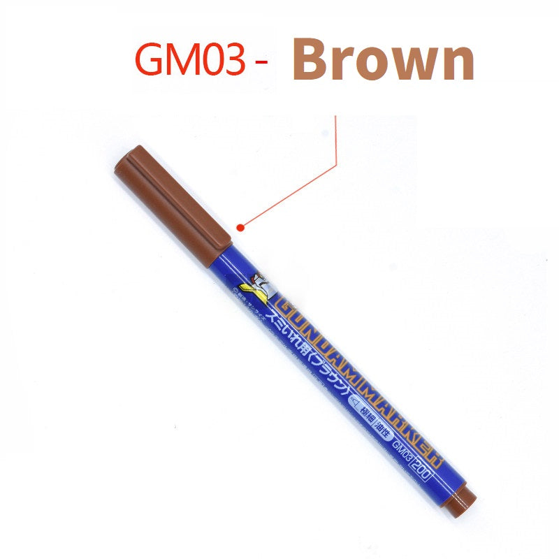 Mr. Hobby Gundam Panel Line Marker Pen – 3-Color Set