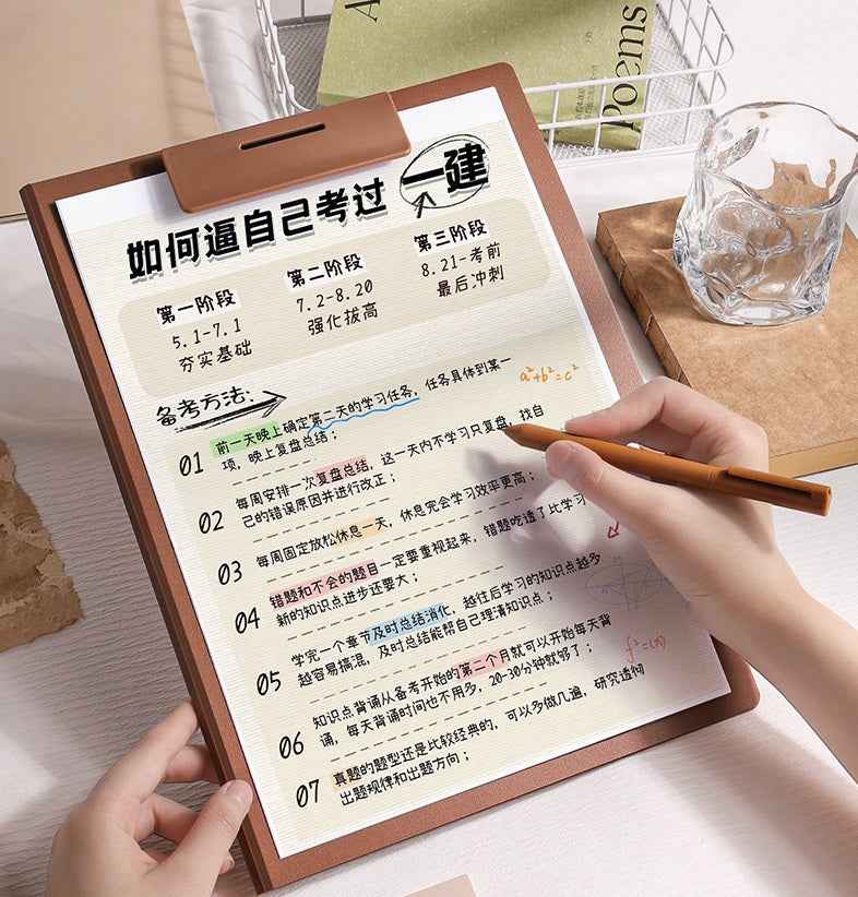 Multifunctional Clipboard A4 – Horizontal & Vertical Folders