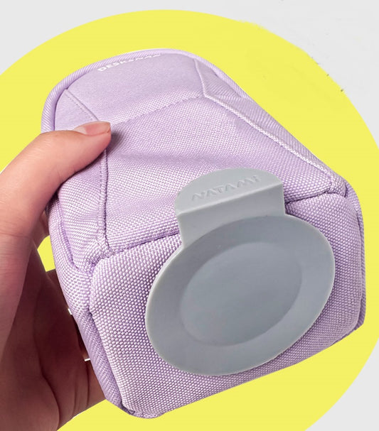 NATAMI DESKSNAP Stand-Up Suction Cup Pen Bag Pencil Case