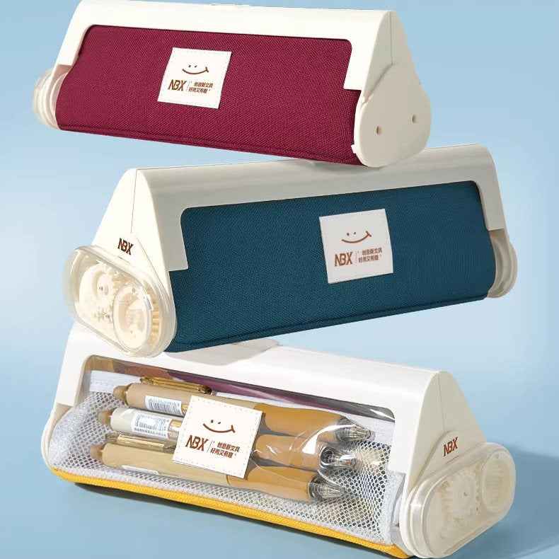 NBX Gear Pudding Zipperless Pencil Case Stationery Storage for School