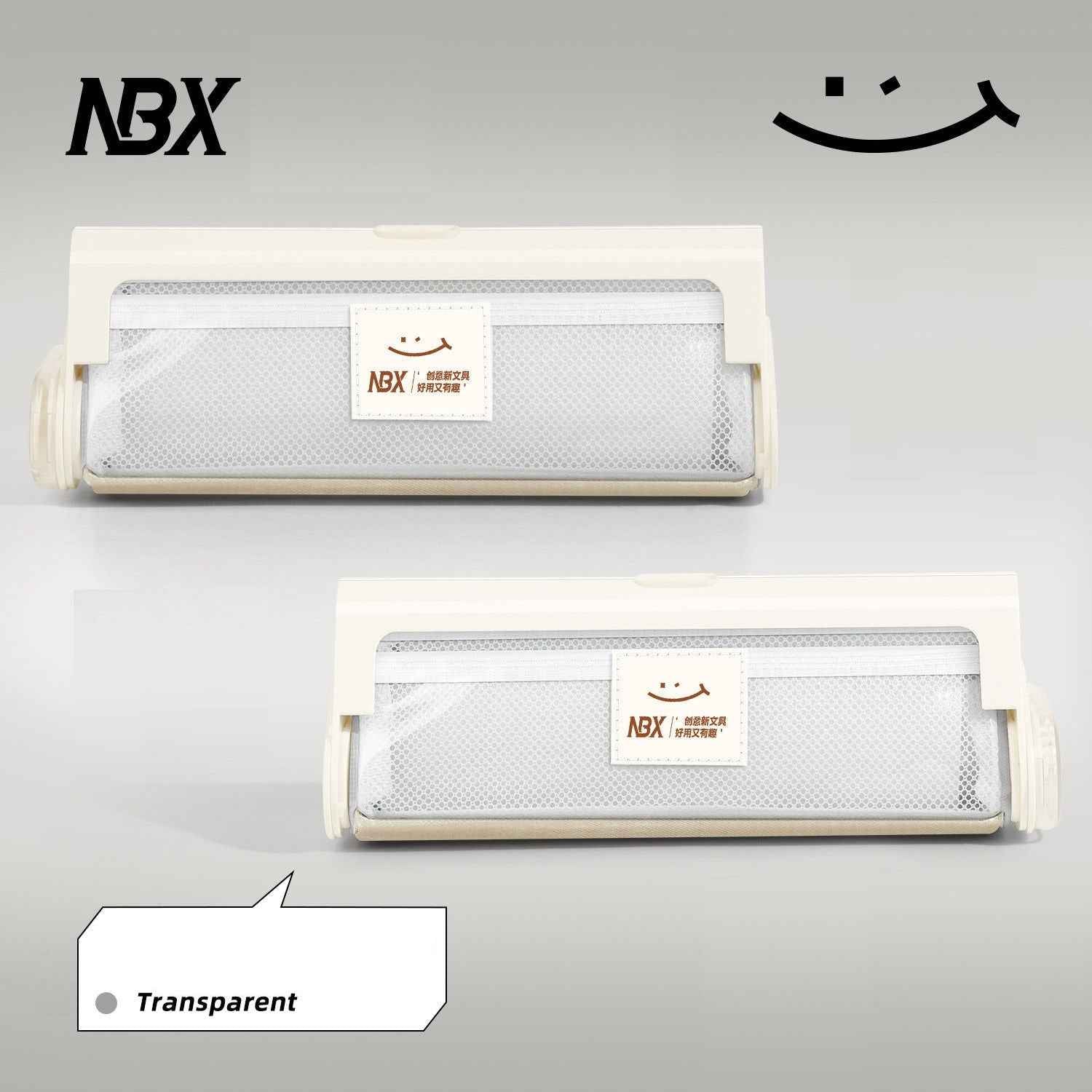 NBX Gear Pudding Zipperless Pencil Case Stationery Storage for School