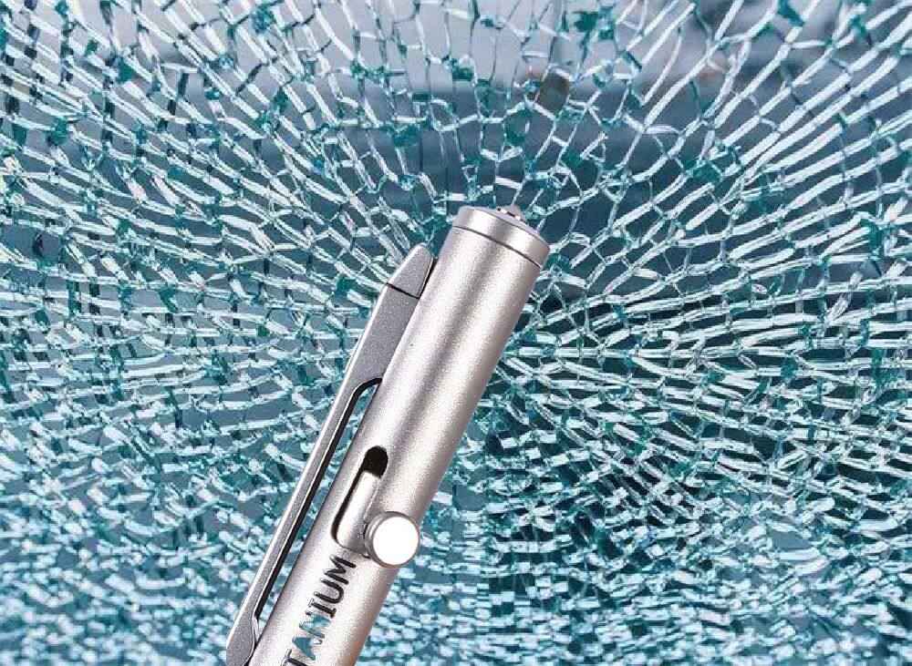 NOSKO Pure Titanium Bolt Action Tactical Gel Pen