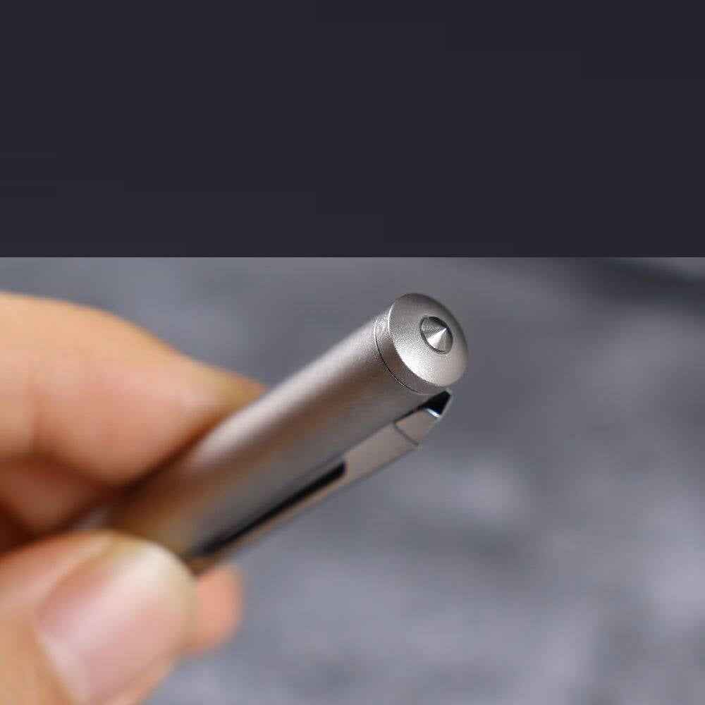 NOSKO Pure Titanium Bolt Action Tactical Gel Pen