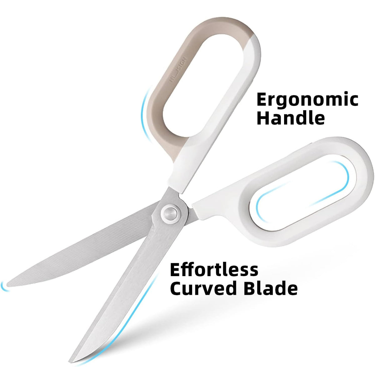 Nusign Scissors DELI NUSIGN 7 INCH Multipurpose Scissor,2 Pack