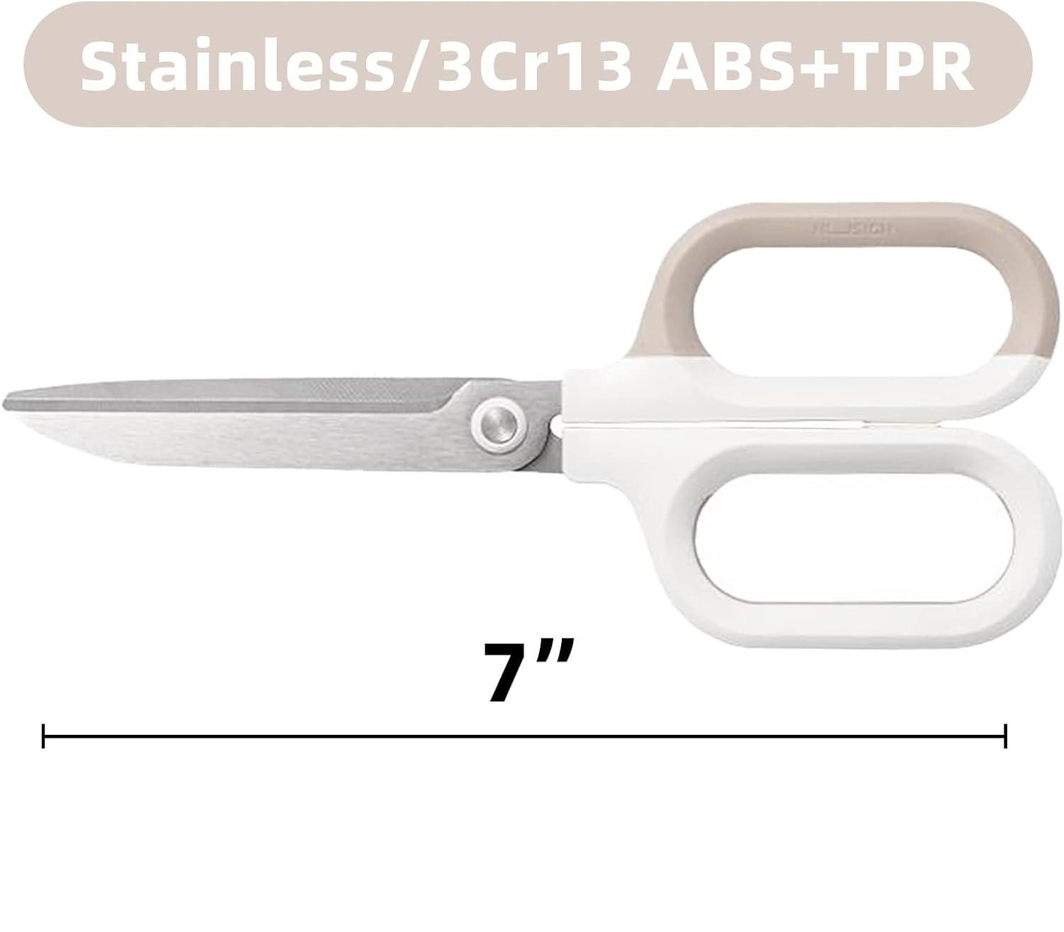 DELI NUSIGN 7 INCH Multipurpose Scissor,2 Pack