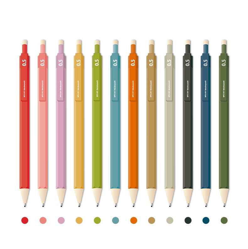 Nakabayashi 6 Sided Mechanical Pencil Nostalgia Series
