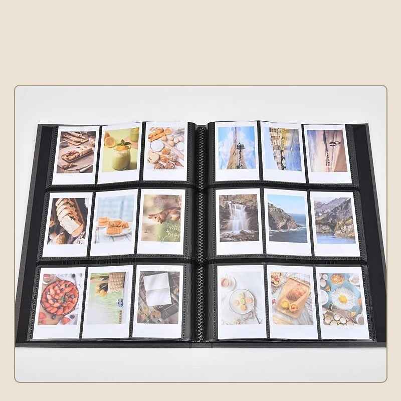 Nakabayashi Polaroid 9‑Grid Photo Album – Holds 54×86 mm 252 Photos