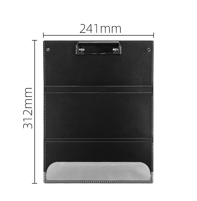 Nursing Foldable Plastic Clipboard 3 Layers with Medical Edition Sheet