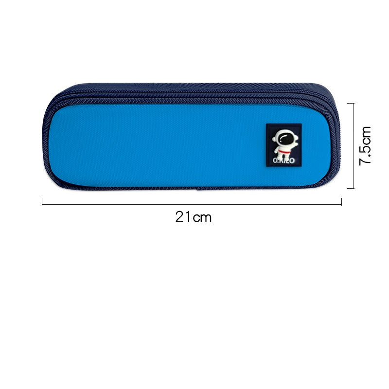 O.KILO Pencil Case - Colorful Primary School Student Stationery Bag