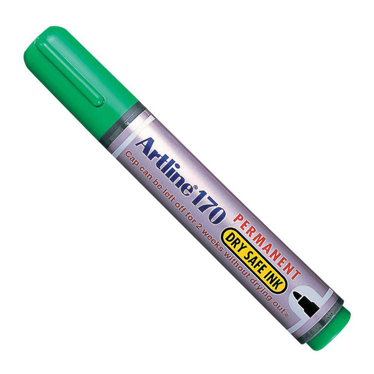 Artline 170 Permanent Marker 2.0mm Dry-Safe Ink 4 Pack