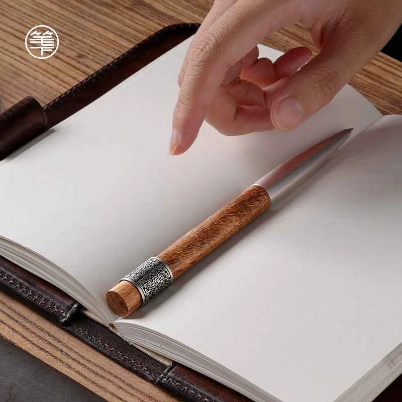 Elegant Rosewood 0.5mm Ballpoint Pen